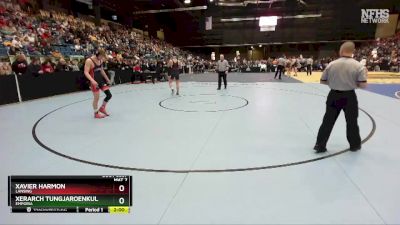 5A-150 lbs Champ. Round 1 - Xerarch Tungjaroenkul, Emporia vs Xavier Harmon, Lansing