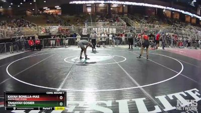 105 lbs Cons. Round 1 - Taniayah Gosier, Dillard vs Kayah Bonilla-Mas, South Fort Myers