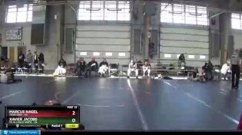 100 lbs Round 2 (8 Team) - Marcus Nagel, Team Ohio vs Xavier Jacobs, PA Alliance White