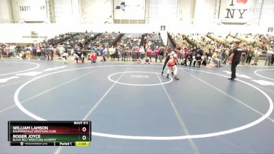 106 lbs Quarterfinal - William Lamson, Baldwinsville Wrestling Club vs Roger Joyce, Black Belt Wrestling Academy