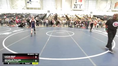 120 lbs Quarterfinal - Nicholas Pullen, Celtic Wrestling Club vs Lucas Bray, Club Not Listed