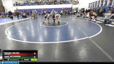 120 lbs Cons. Round 3 - Duke Williamson, Lakeland vs Michael Nelson, Newport