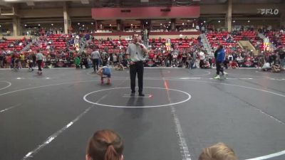 110 lbs Cons. Round 2 - Tucker Werth, Manhattan Wrestling Club vs Jaxon Gawith, Andover Wrestling Club