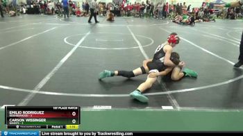 80 lbs Finals (2 Team) - Carson Wissinger, Bandits vs Emilio Rodriguez, Neighborhood