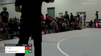 132 lbs Round 2 (6 Team) - Hunter Hollingsworth, Team Oklahoma vs Jaxtyn Frost, Team Empire