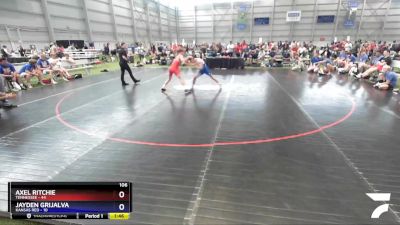 106 lbs Quarters & 1st Wb (16 Team) - Axel Ritchie, Tennessee vs Jayden Grijalva, Kansas Red