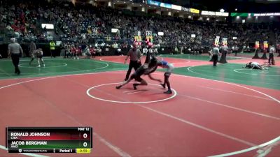 126 lbs Cons. Round 4 - Ronald Johnson, CJEA vs Jacob Bergman, AWC1