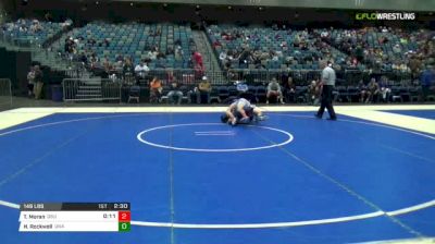 149 lbs Round of 64 - Tristen Moran, UN-Oklahoma State vs Hans Rockwell, Unattached