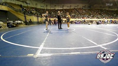 155 lbs Round Of 16 - Jaedan Adams, Cowboy Wrestling Club vs Joshua Stephens, Cleveland Take Down Club