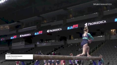 Leah Gonsiorowski - Beam, Lake City Twisters - 2022 Elevate the Stage Toledo presented by Promedica