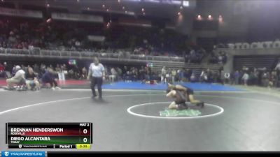 113 lbs Cons. Round 1 - Brennan Henderswon, Roseville vs Diego Alcantara, Tokay