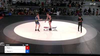 152 lbs Rnd Of 128 - John Mott, Maryland vs Ethan Secoy, Georgia