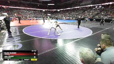 D3-132 lbs Semifinal - Ian Crapp, Fennimore vs Elias Glinski, Crandon