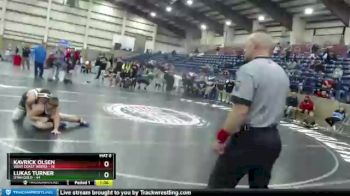 135 lbs Placement (16 Team) - Lukas Turner, Utah Gold vs KAVRICK OLSEN, West Coast Riders