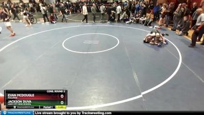 126 lbs Cons. Round 2 - Jackson Duva, Lake City High School vs Evan McDougle, Pullman