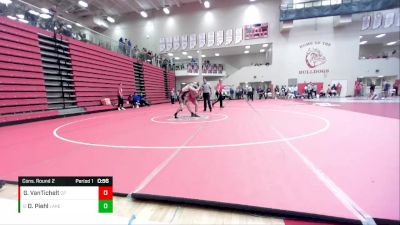 157 lbs Cons. Round 2 - Dustin Piehl, Lakeshore vs Griffin VanTichelt, Crown Point