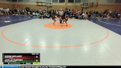 115lbs Cons. Round 2 - Jazmin Watlamet, Zillah (Girls) vs Kamilah Martinez, Moses Lake (Girls)