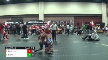 117 lbs Semis (4 Team) - David Evans, Untouchables vs Tatum Jones, Contenders Wrestling Academy Blue