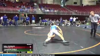 138 lbs Round 1 (8 Team) - Will Potratz, Lincoln East vs Cameron Gable, Papillion-La Vista South