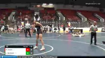 130 lbs Round 4 (6 Team) - Luke Berktold, MI Pitbulls vs Hunter Coxon, Rhino Elite