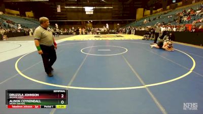 190 lbs Semifinal - Alison Coykendall, Salina Central vs Druzzla Johnson, Wichita-West