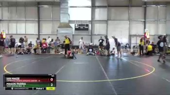 80 lbs Round 4 (6 Team) - Mason Parria, Team Gotcha Red vs Ian Maize, Combative Sports Athletic Center