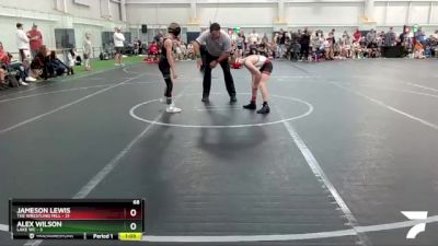 68 lbs Round 6 (8 Team) - Jameson Lewis, The Wrestling Mill vs Alex Wilson, Lake WC