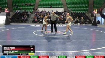 147 lbs Finals (2 Team) - Brock Fields, Huntsville vs Andrew Bryant, Smiths Station Hs