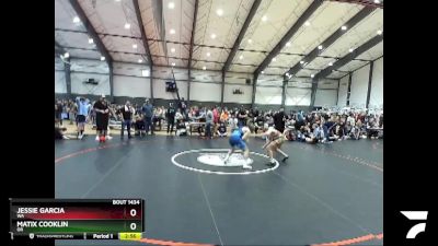 145 lbs Cons. Round 3 - Jessie Garcia, WA vs Matix Cooklin, OR