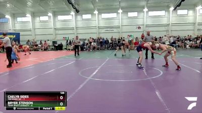 126 lbs Round 6 (8 Team) - Bryer Stenson, Team Shutt Dynasty vs Caelyb Sides, Tar River WC