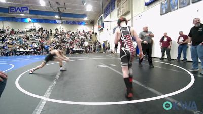 76-84 lbs Quarterfinal - Troy Rinehart, Gentry Youth Wrestling vs Rance Fretwell, Wyandotte Youth Wrestling