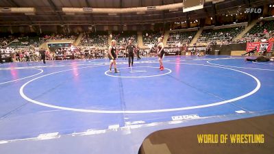 130 lbs Consolation - George Kollman, Nebraska Boyz vs Westin Perkins, Dark Cloud Wrestling Club