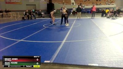 D1-126 lbs Quarterfinal - Brady Jones, Gila Ridge vs Isaac Moore, Marana