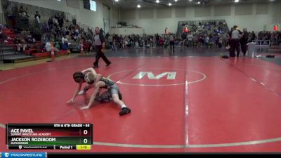 65 lbs Cons. Semi - Ace Pavel, Summit Wrestling Academy vs Jackson Rozeboom, Hutchinson