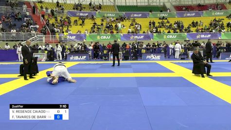 VITOR RESENDE CAIADO vs FREDERICO TAVARES DE BARROS 2024 Brasileiro Jiu-Jitsu IBJJF