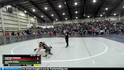 123 lbs Quarterfinal - Vance Moser, Viewmont vs Dallin Banks, Mountain Ridge