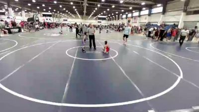 46 lbs 2nd Place - Dominic Maximo, Cyclones vs Leo Hinson, Mingus Mountain WC