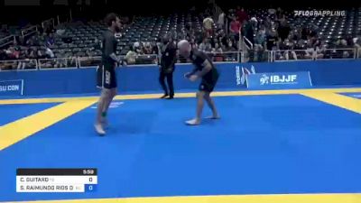 COREY GUITARD vs SERGIO RAIMUNDO RIOS DA SILVA 2021 World IBJJF Jiu-Jitsu No-Gi Championship