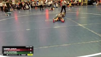 65 lbs Cons. Semi - Gabriel Garcia, Siouxland Wrestling Academy vs Gavin Suchman, Moen Wrestling Academy