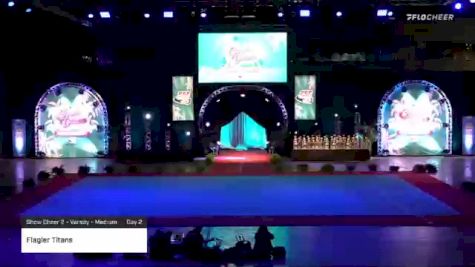 Flagler Titans [2020 Show Cheer 2 - Varsity - Medium Day 2] 2020 Pop Warner National Cheer & Dance Championship