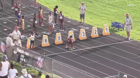 Youth Girls' 100m, Prelims 3 - Age 11