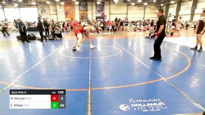 220 lbs Rr Rnd 3 - Brennan Morgan, Micky's Maniacs Blue vs Eli Makel, Quest School Of Wrestling Gold