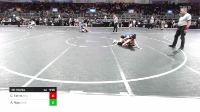 110-118.2 lbs Quarterfinal - Caroline Farris, Collum Trained vs Anh Ngo, Charlies Angels (IL)