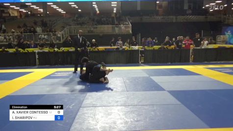 ALEX XAVIER CONTESSOTO RIVERA vs ISFANDIER SHARIPOV 2024 Pan Jiu Jitsu IBJJF Championship
