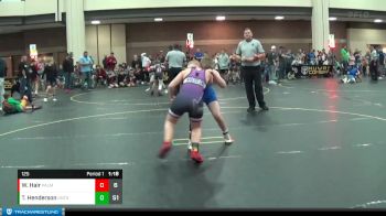 125 lbs Round 4 (6 Team) - Titan Henderson, Untouchables vs WillIam Hair, Team Palmetto