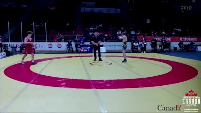 71kg 3rd Place Match - Austin Brabant, K-Bay vs Nate Mossey, Coast Wrestling Academy & Society