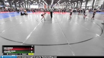 60 lbs Rd# 1 9:00am Friday - Ian Weber, Scorpions vs Holden Davis, Terps Xtreme