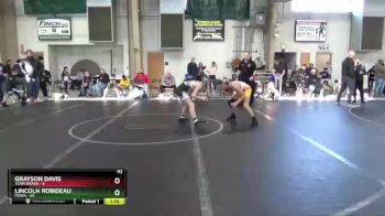 92 lbs Round 2 (8 Team) - Lincoln Robideau, POWA vs Grayson Davis, Team Smash