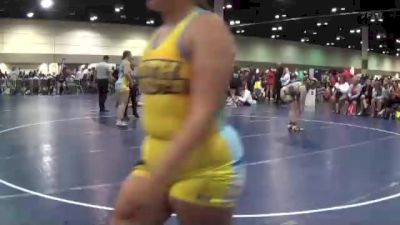 190 lbs Round 3 (6 Team) - Kaylee Nachtigal, Iowa Minion Nation vs Tailie Brehm, SD Heat