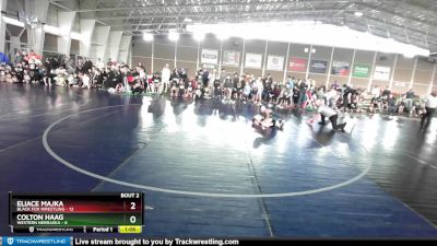 59 lbs Champ Round 1 (16 Team) - Colton Haag, Western Nebraska vs Eliace Majka, Black Fox Wrestling